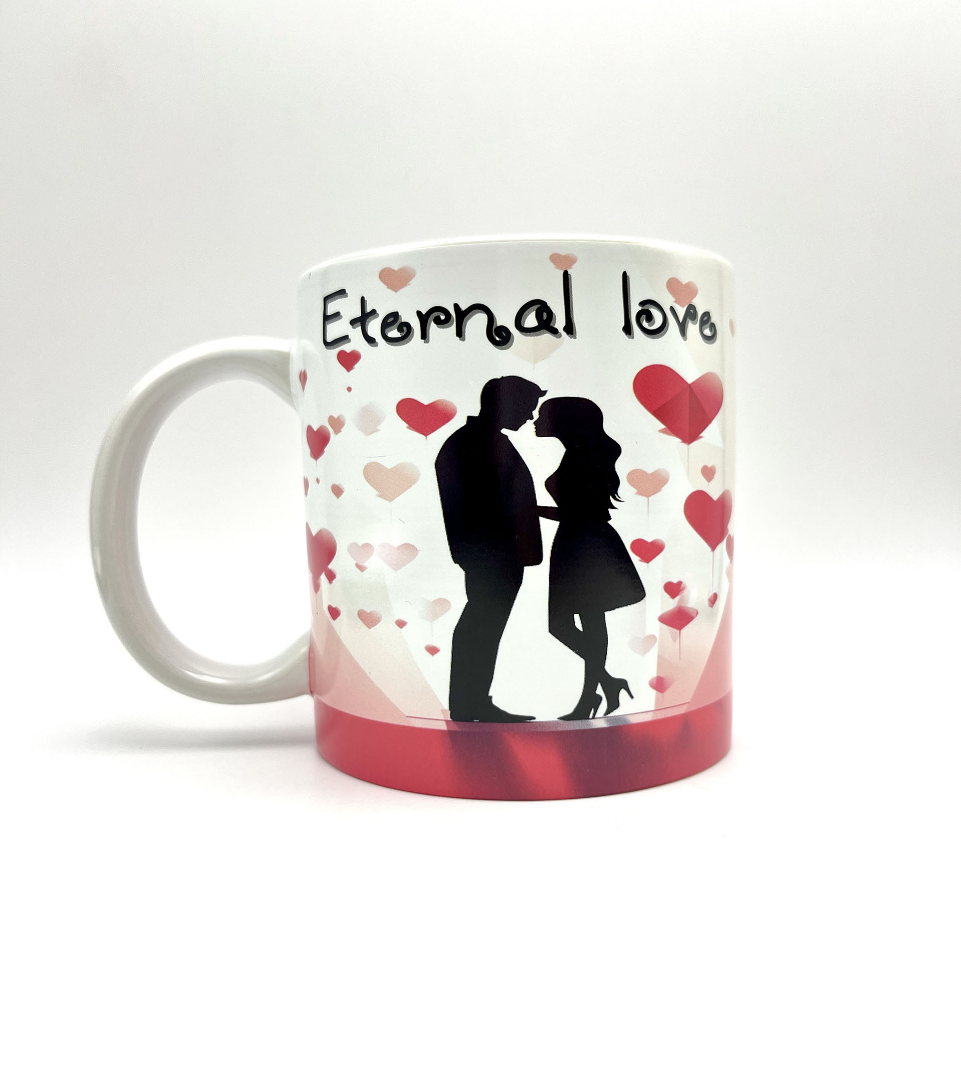 Eternal Love Couples Hug Each Happy Valentine’s Day Gifts Ceramic Mug