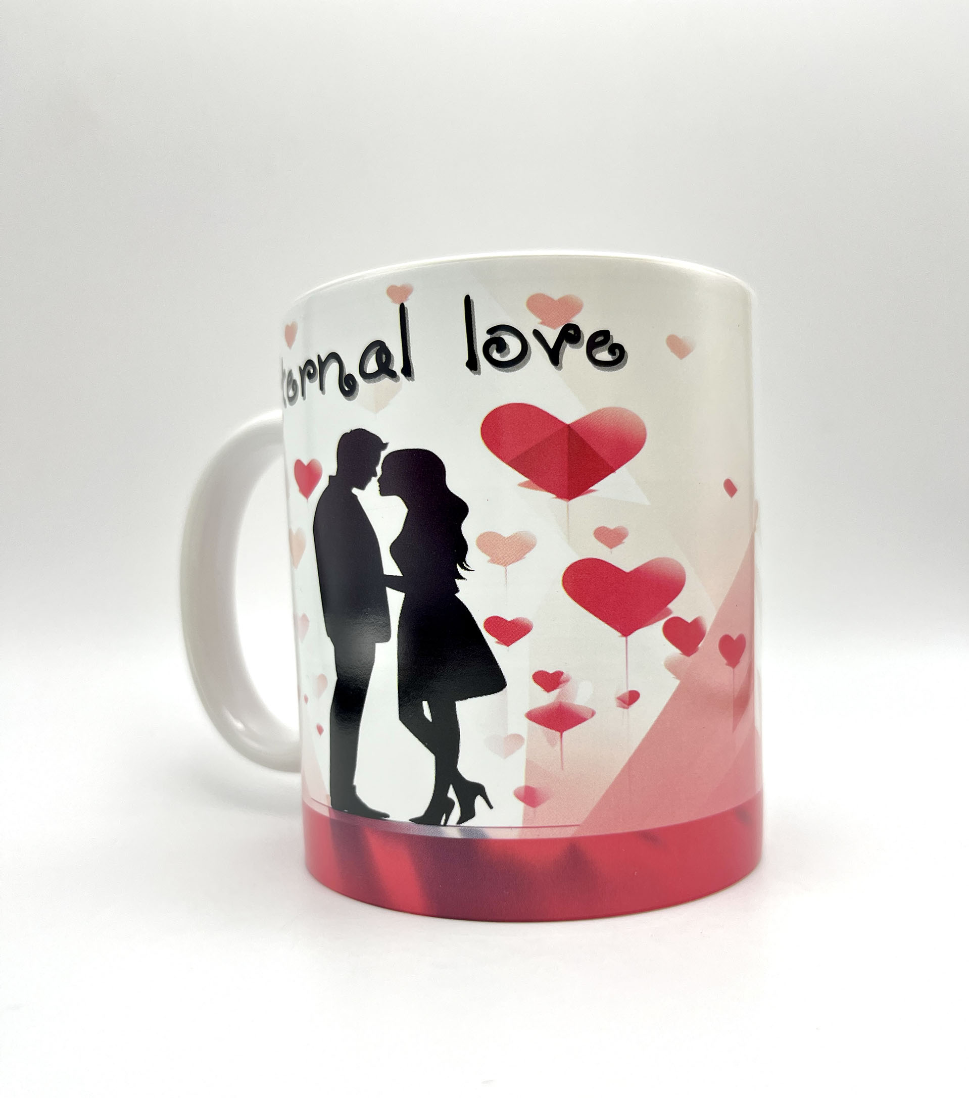 Eternal Love Couples Hug Each Happy Valentine’s Day Gifts Ceramic Mug
