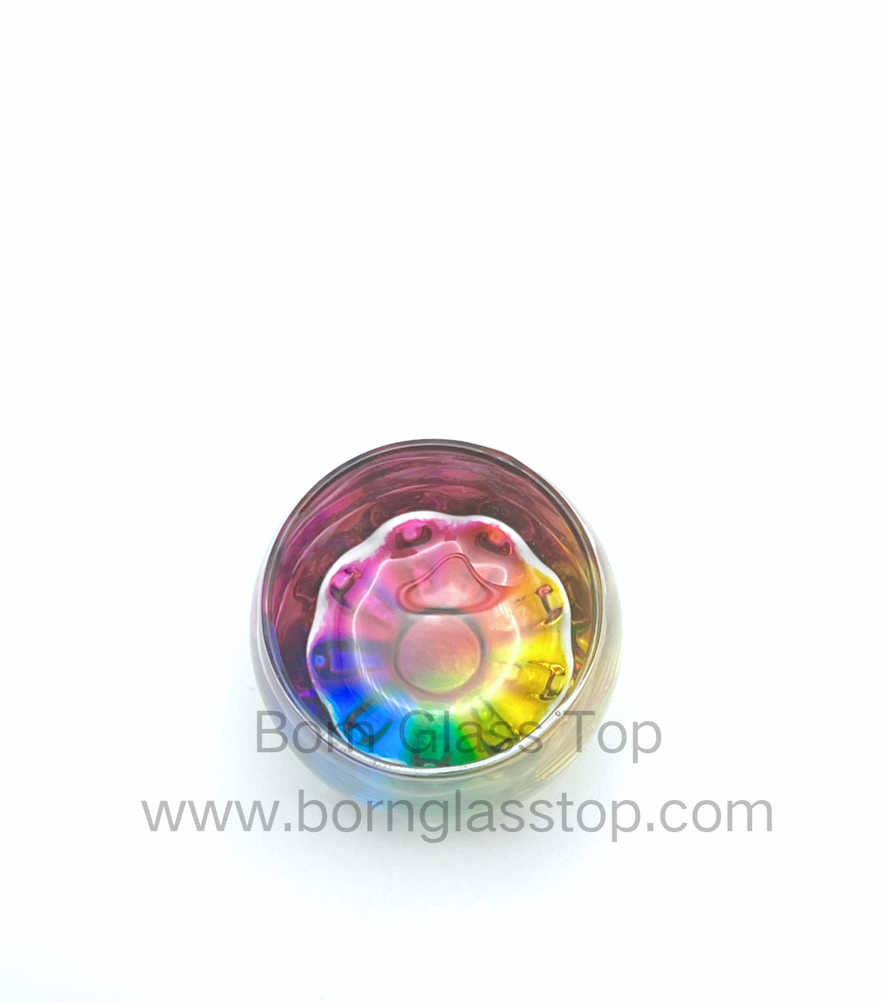 Flower Based 4 Colors Shot Glasses Set Printed Animal Decals