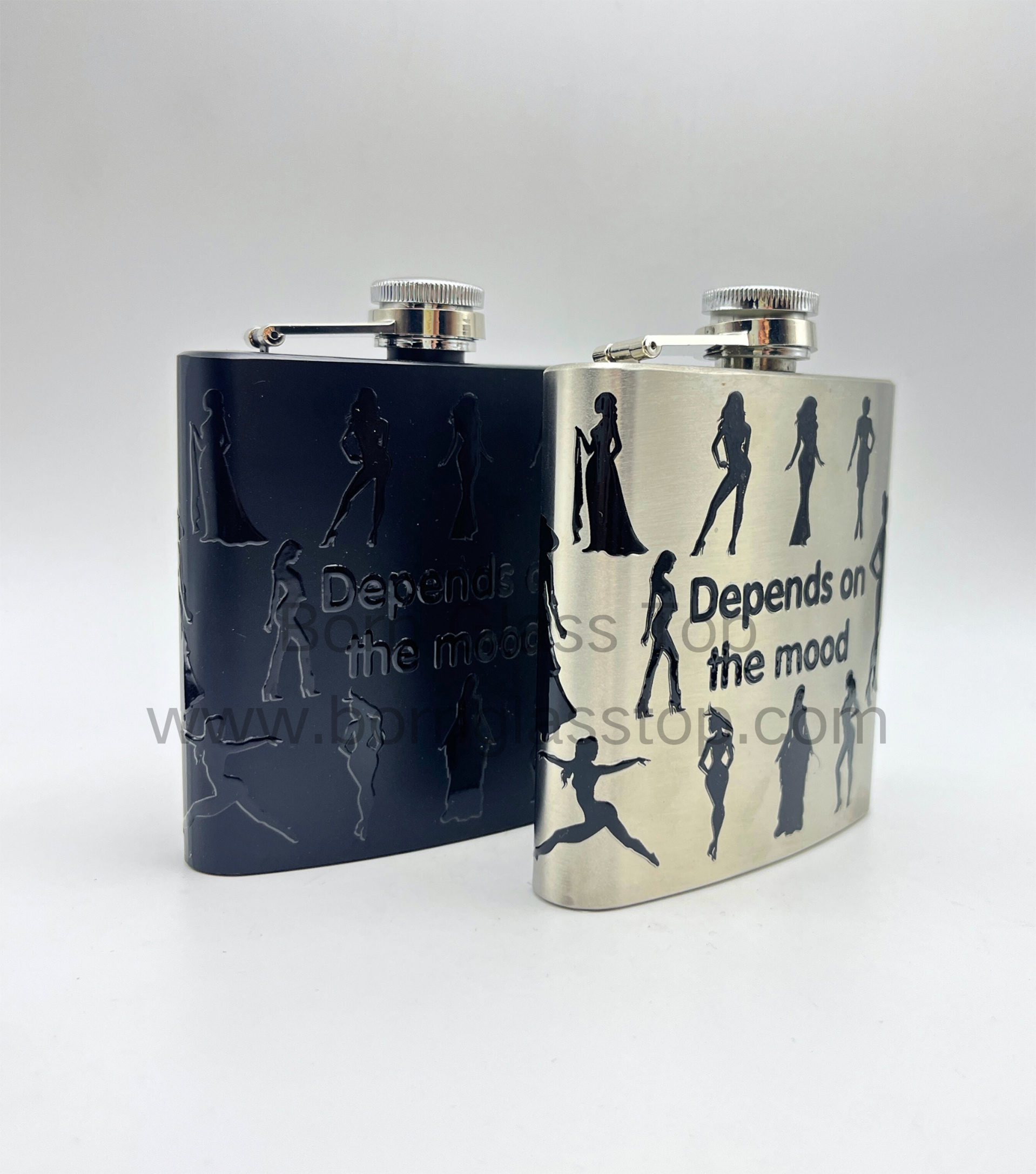 Independent Women Various Industries With Embossed Effect SS Primary Color Flasks