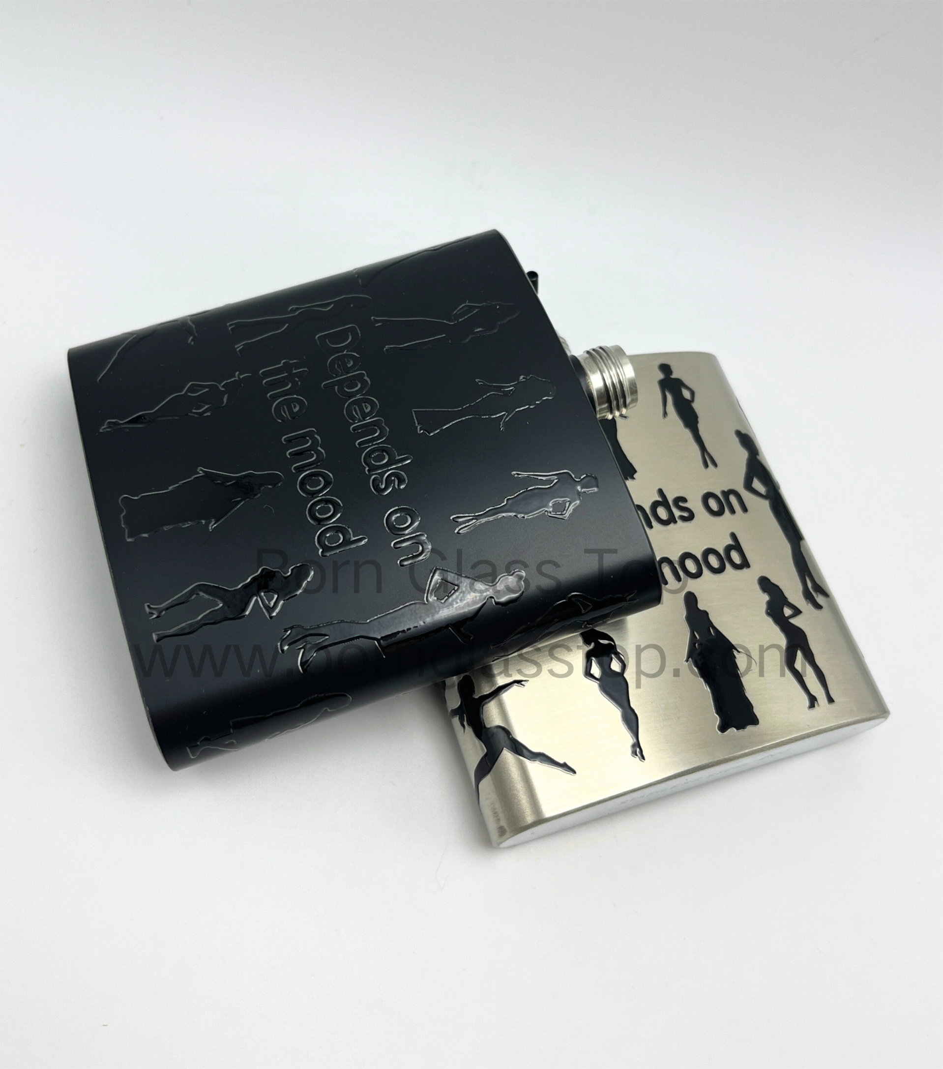 Independent Women Various Industries With Embossed Effect SS Primary Color Flasks