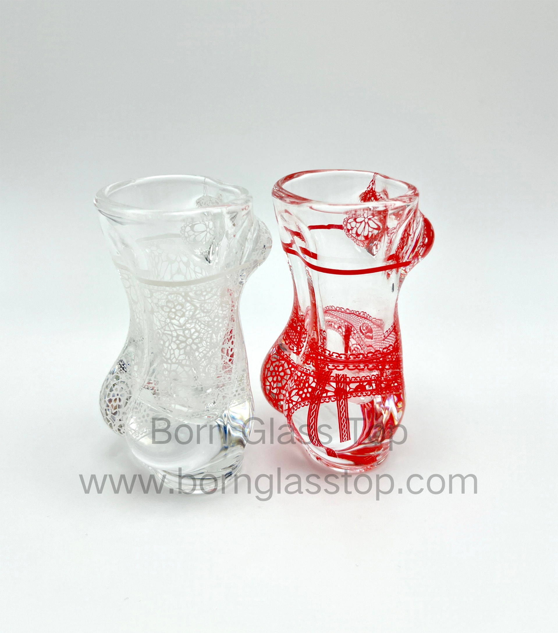 Krajka Sexy Superior Design Appliqué High Woman-Body Shot Glass